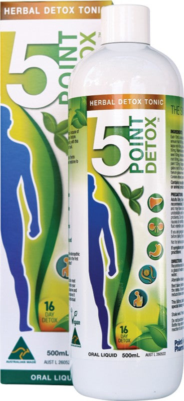 5PointDetox Herbal Detox Tonic 500ml