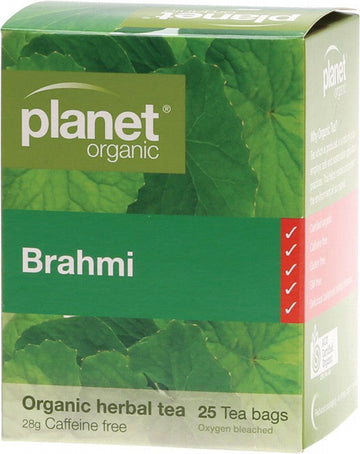 Planet Organic Herbal Tea Bags Brahmi 25pk