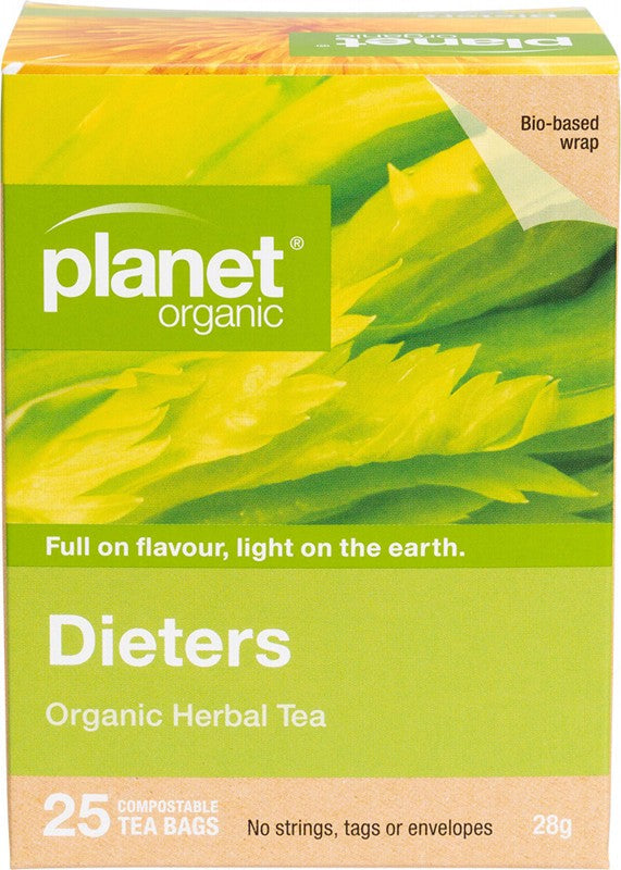 Planet Organic Herbal Tea Bags Dieters 25pk