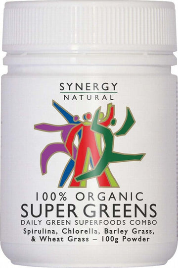 Synergy Organic Super Greens Powder 100g