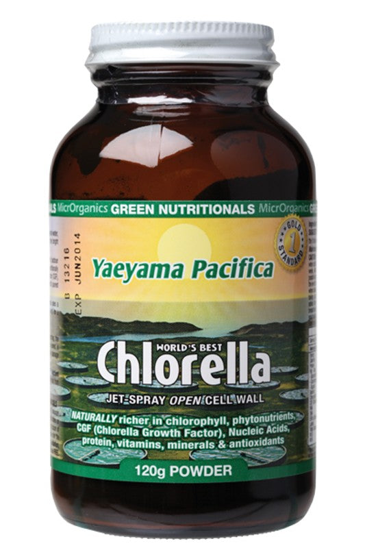 Green Nutritionals Yaeyama Pacifica Chlorella Powder 120g