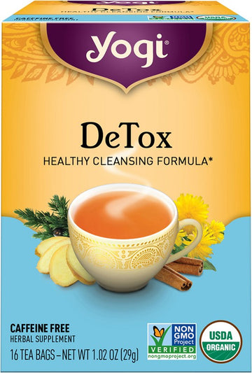 YOGI TEA Herbal Tea Bags  DeTox 16