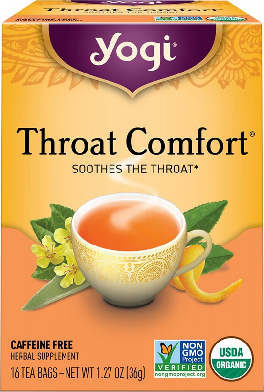 YOGI TEA Herbal Tea Bags  Throat Comfort 16