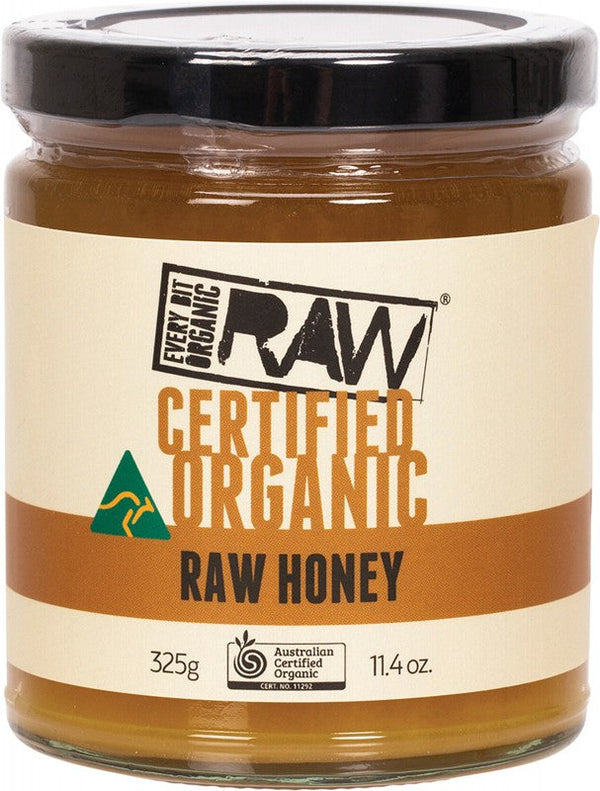 Every Bit Organic Honey Certified Organic 325g