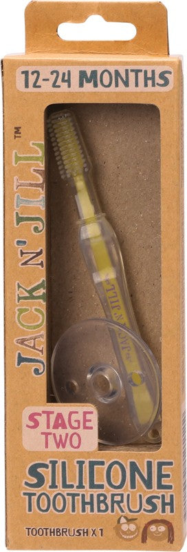 JACK N' JILL Silicone Baby Toothbrush 1