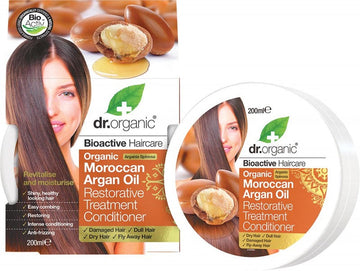 Dr Organic Conditioner Restorative Organic Moroccan Argan Oil 200ml