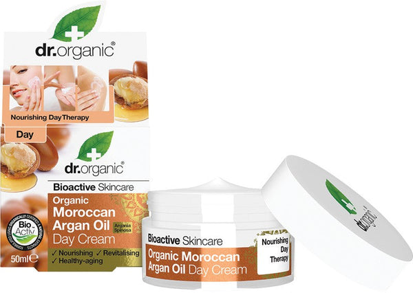 Dr Organic Day Cream Moroccan Argan Oil 50ml