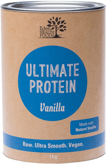 EDEN HEALTHFOODS Ultimate Protein  Sprouted Brown Rice - Vanilla 1kg