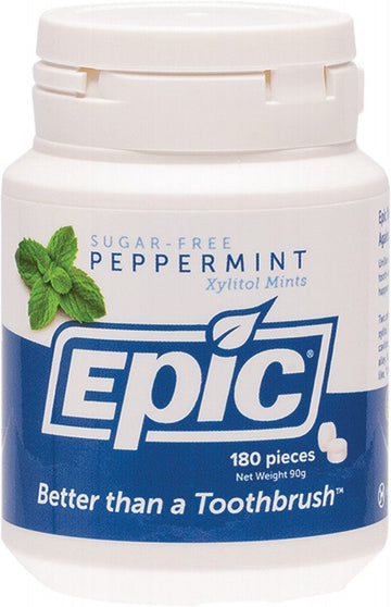 Epic Xylitol Dental Mints Peppermint 180pcs