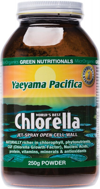Green Nutritionals Yaeyama Pacifica Chlorella Powder 250g