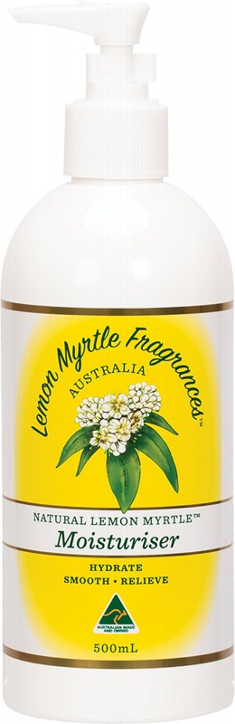 Lemon Myrtle Fragrances Moisturiser 500ml