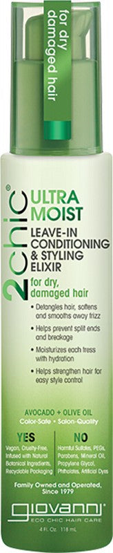 Giovanni Leave in Conditioner 2chic Ultra Moist Damaged Hair 118ml