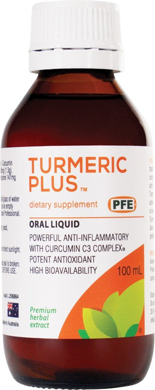 Pure Food Essentials Turmeric Plus Dietary Supplement 100ml