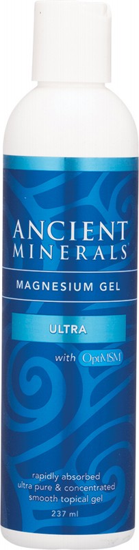 Ancient Minerals Magnesium Gel (50%) & MSM Ultra 237ml