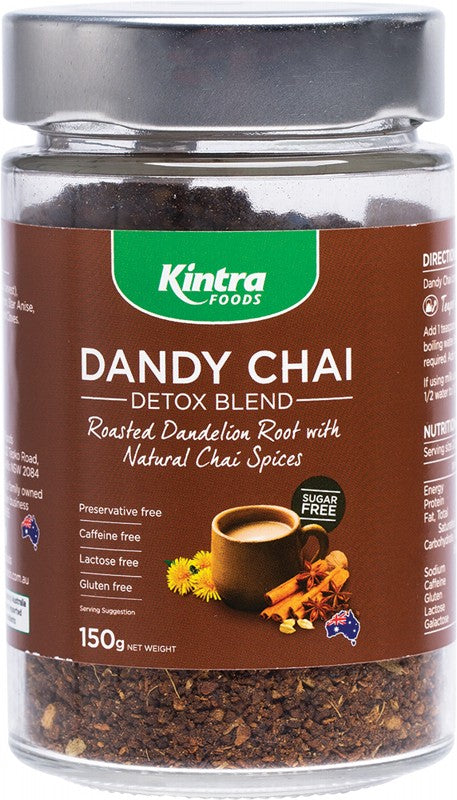 Kintra Foods Dandy Chai Detox Blend Granular 150g
