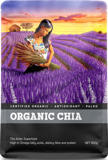 Power Super Foods Chia Seeds Certified Organic The Origin Series 950g