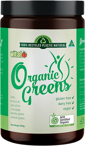 Martin & Pleasance Vital Organic Greens Powder 200g