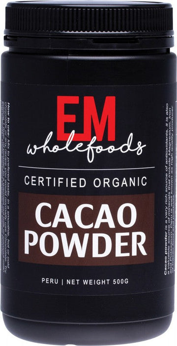 EM WHOLEFOODS Cacao Powder  Certified Organic 500g