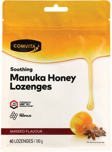 Comvita Manuka Honey Lozenges Aniseed 40x4.5g