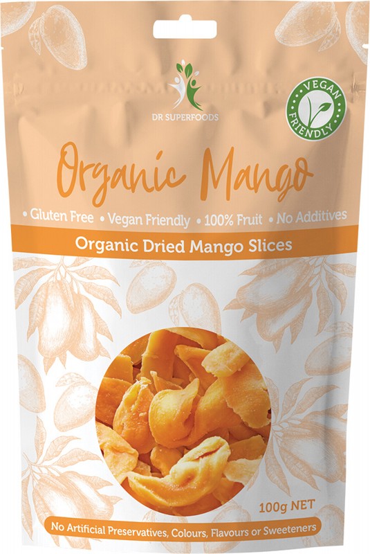 Dr Superfoods Dried Mango Organic 100g