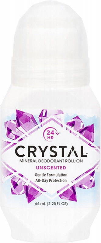 CRYSTAL Roll-on Deodorant  Unscented 66ml