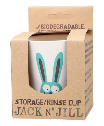 JACK N' JILL Storage/Rinse Cup  Bunny - Biodegradable 1