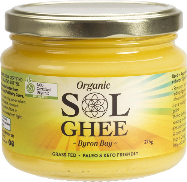 Sol Organics Organic Ghee 275g