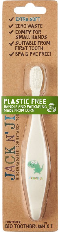 JACK N' JILL Toothbrush (Children)  Dino - Biodegradable 1