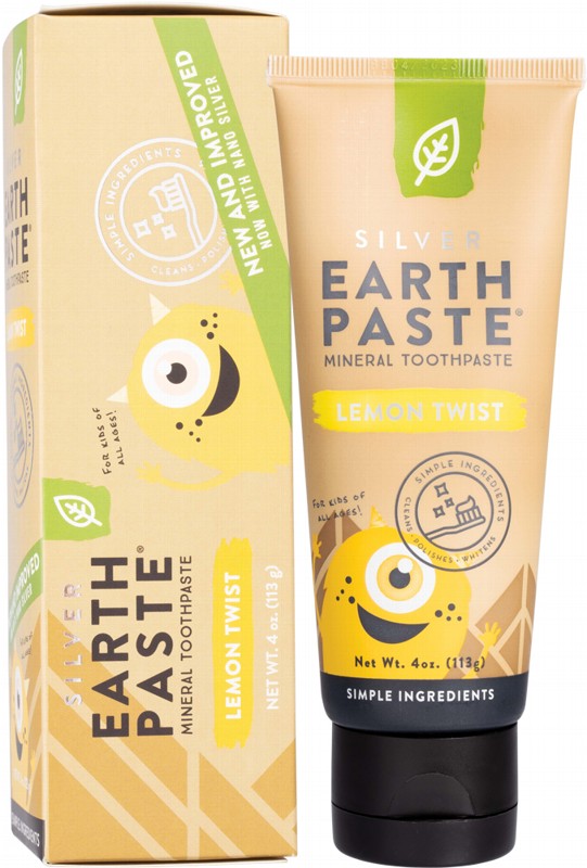 REDMOND Earthpaste - Toothpaste With Silver  Lemon Twist 113g