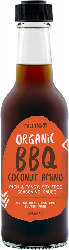 NIULIFE Organic Coconut Amino Sauce  Barbeque 250ml