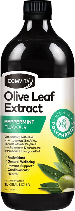 Comvita Olive Leaf Extract Peppermint 1L