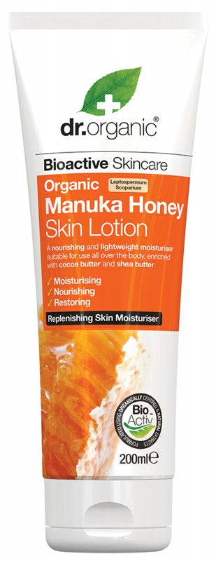 Dr Organic Body Lotion Manuka Honey 200ml