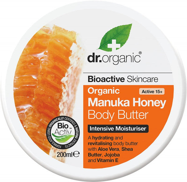 Dr Organic Body Butter Organic Manuka Honey 200ml