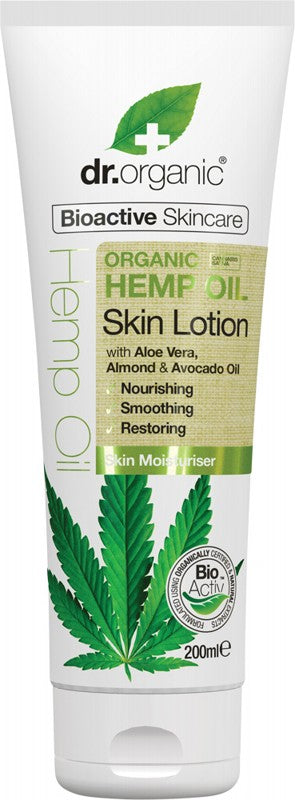 Dr Organic Body Lotion Hemp Oil 200ml