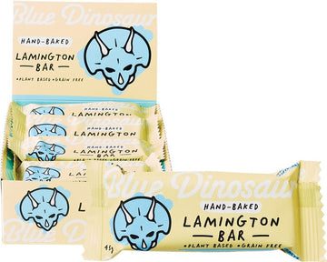 BLUE DINOSAUR Hand-Baked Bar  Lamington 12x45g