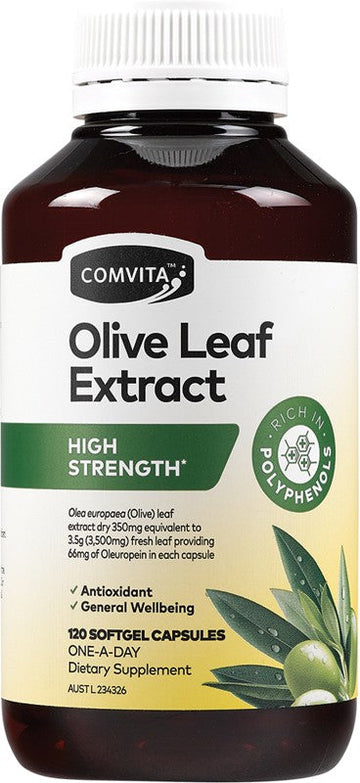 Comvita Olive Leaf Extract Capsules 120 Caps