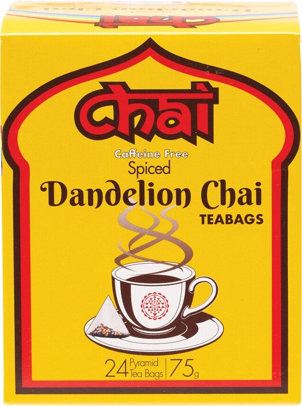 Chai Tea Spiced Dandelion Chai Tea Bags 24pk