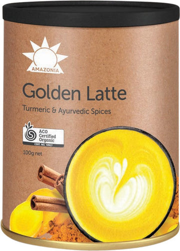 Amazonia Golden Latte Turmeric & Ayurvedic Spices 100g