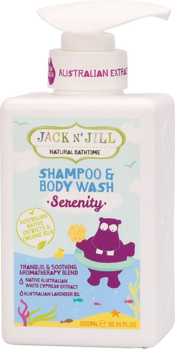 JACK N' JILL Shampoo & Body Wash  Serenity 300ml