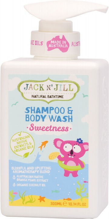 JACK N' JILL Shampoo & Body Wash  Sweetness 300ml