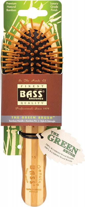 Bass Brushes Bamboo Hair Brush Small Oval