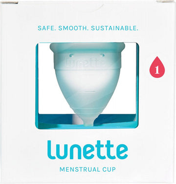Lunette Reusable Menstrual Cup Clear Model 1 Light-Normal Flow 1