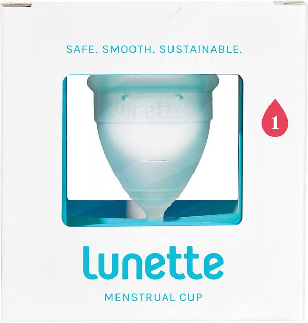 Lunette Reusable Menstrual Cup Clear Model 1 Light-Normal Flow 1