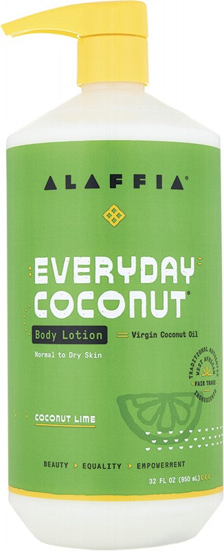 Alaffia Everyday Coconut Body Lotion Coconut Lime 950ml