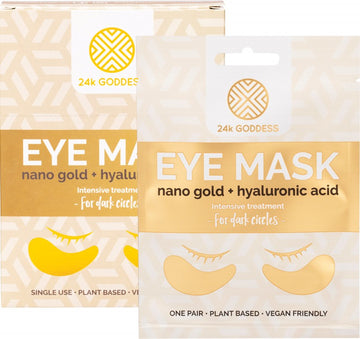 24K GODDESS Eye Mask - Dark Circles  10 Pairs - Single Use 10