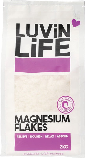 LUVIN LIFE Magnesium Flakes  Magnesium Chloride 2kg