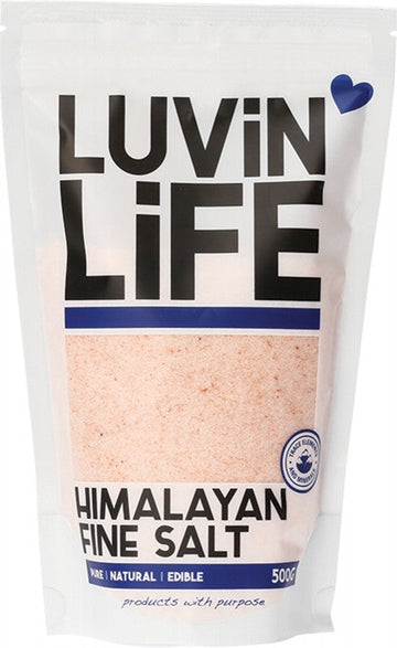 LUVIN LIFE Himalayan Salt  Fine 500g