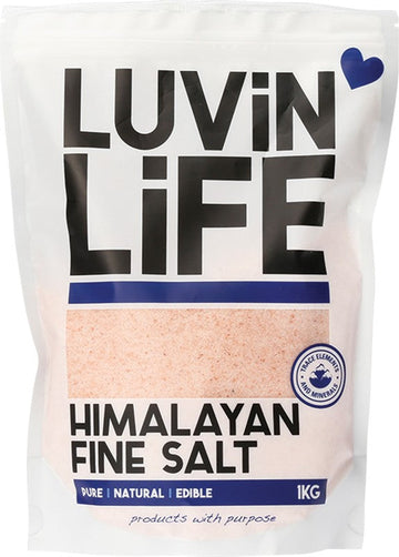 LUVIN LIFE Himalayan Salt  Fine 1kg