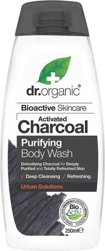 DR ORGANIC Body Wash  Activated Charcoal 250ml