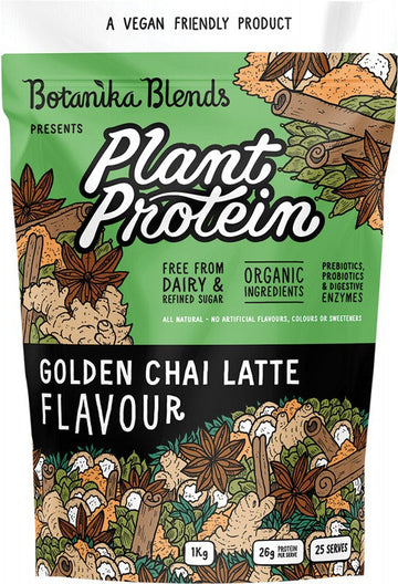 BOTANIKA BLENDS Plant Protein  Golden Chai Latte 1kg